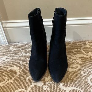 Stuart Weitzman suede bootie